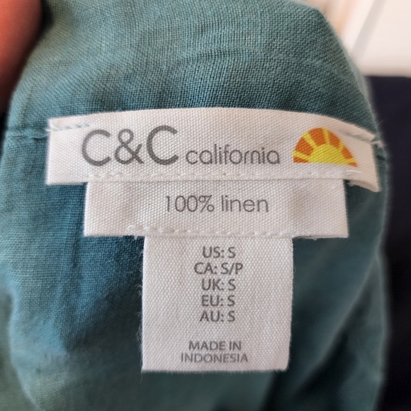 C&C California linen top - Picture 2 of 9